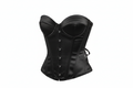 Corset Bustier Top — Black