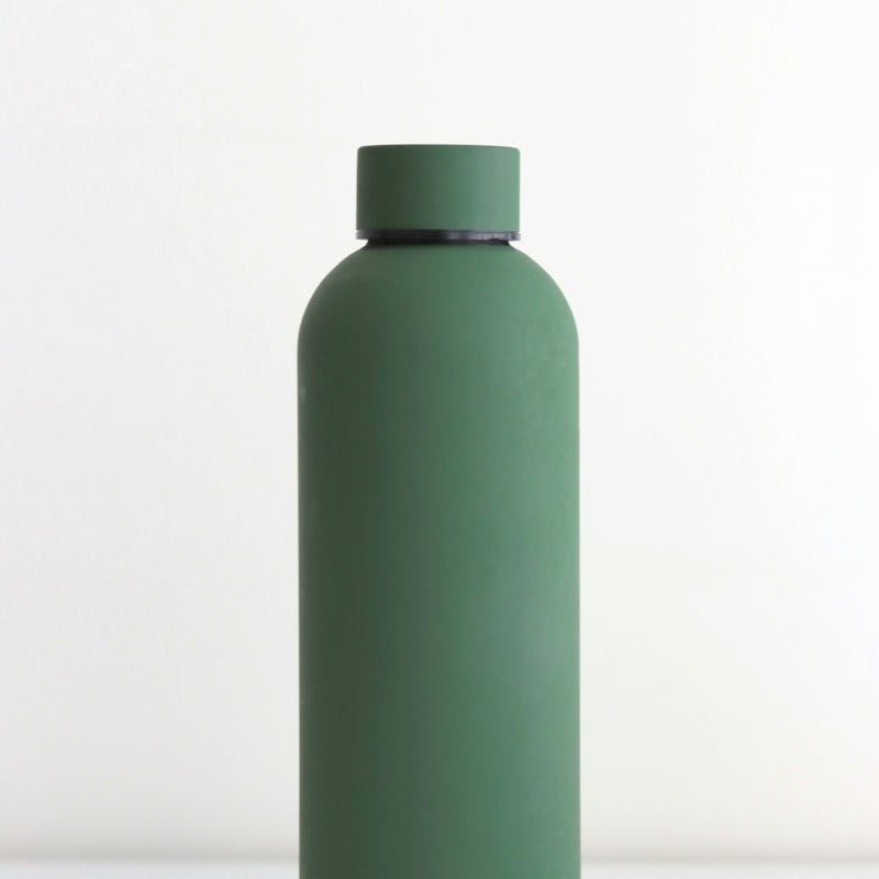 Insulated Water Bottle 750ml Matte Black