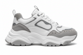Chunky Dad Trainers — White/Grey